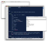 Showing off the TextMate man page bundle